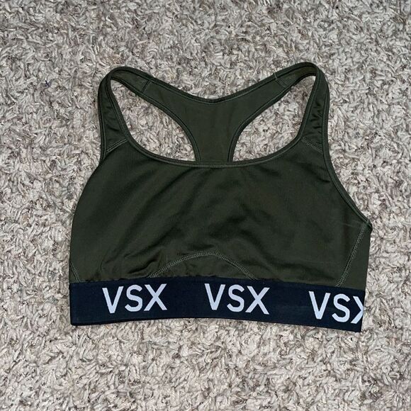 Victoria’s Secret Army Green Sportsbra VSX - Picture 2 of 4